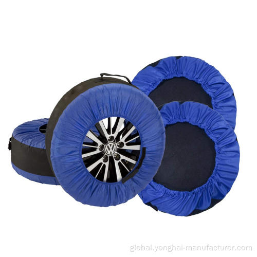 Dustproof Car Tire Cover Wheel felt heavy weight spare tire protection bag Factory